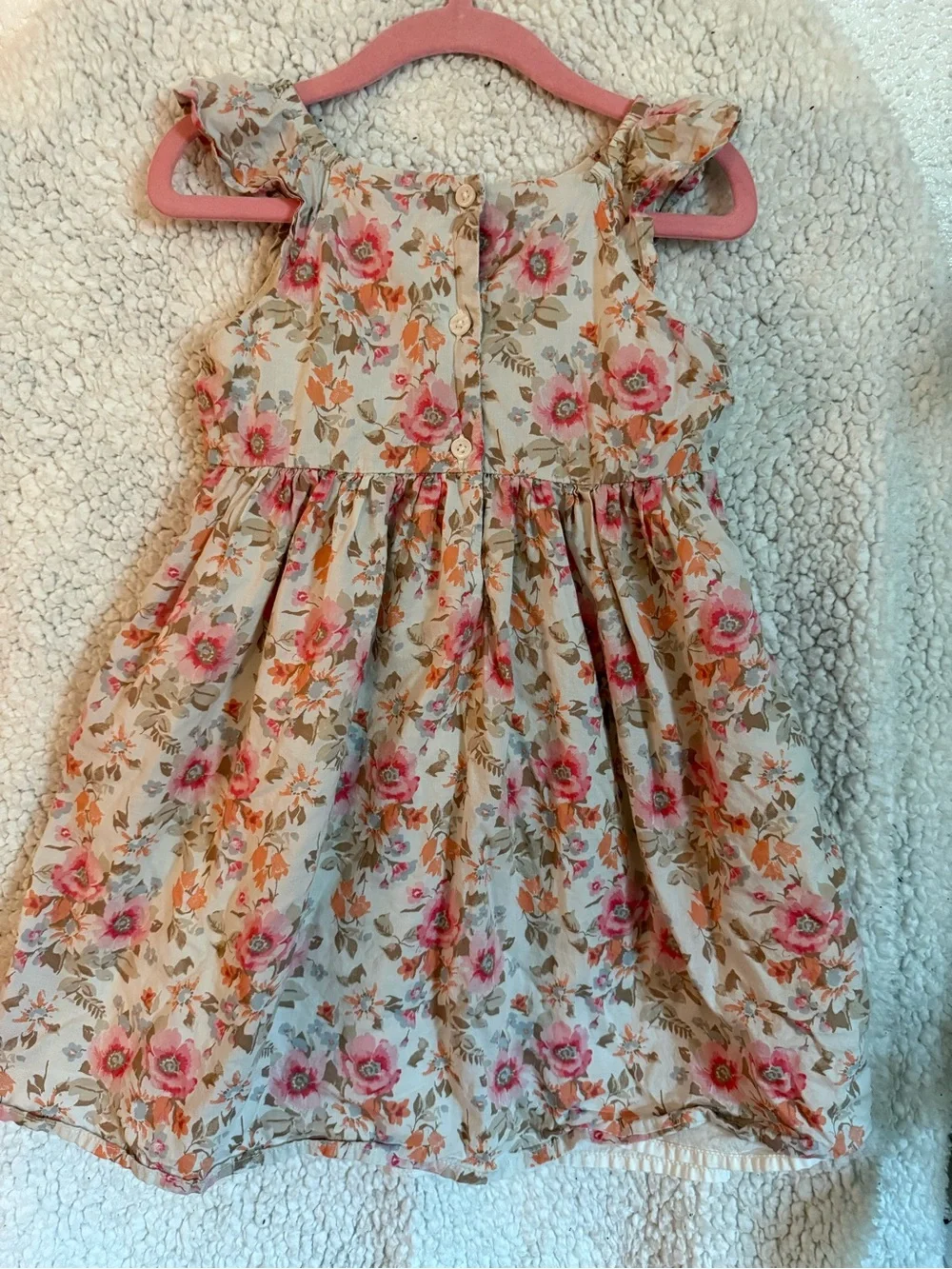 OshKosh B’gosh Cotton Toddler Girls’ Floral Print Dress 4T